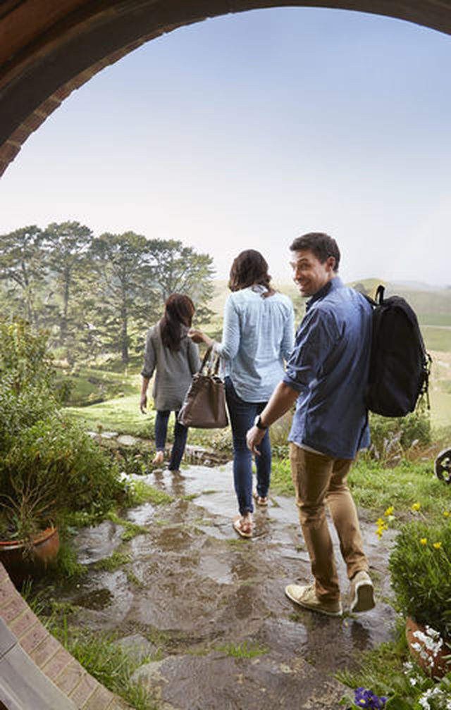 In the lush green pastures of Hobbiton™