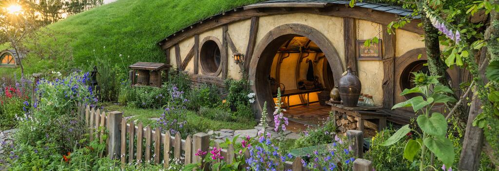 Outside Bagshot Row, Hobbiton™ Movie Set Tours