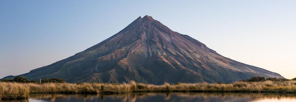 Mount Taranai in New Zealand