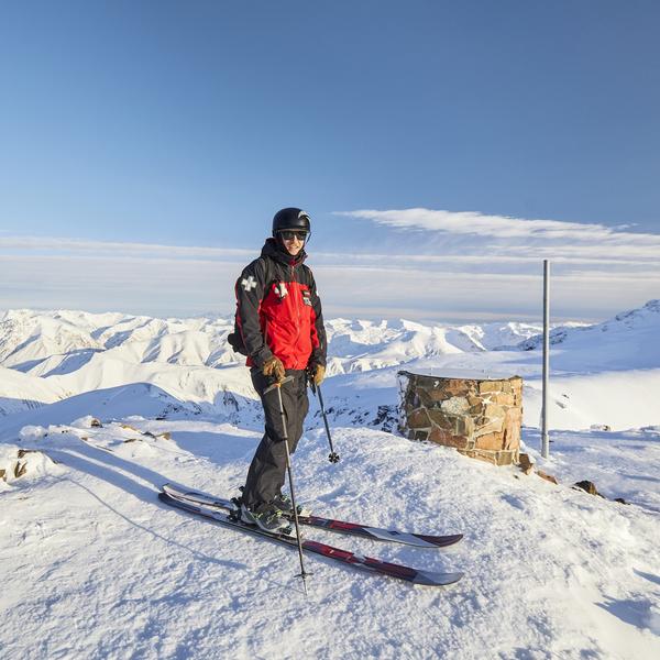 View from the top of Mount Hutt Ski Fields