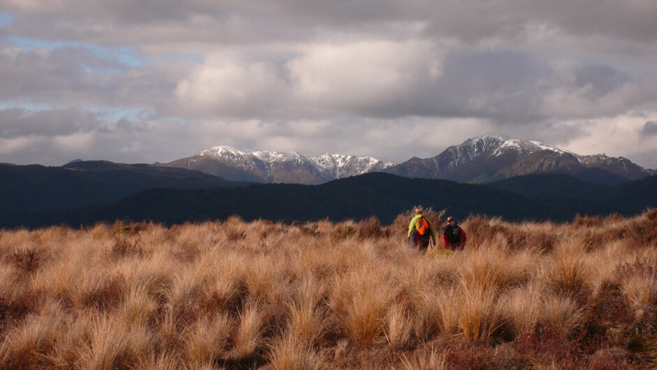 Enjoy the dramatic skies of the Tongariro National Park