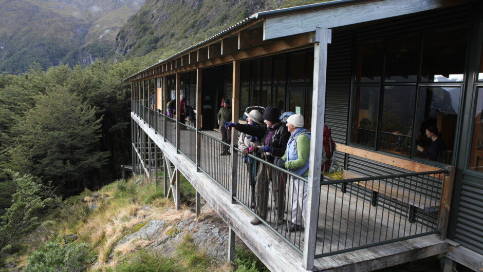 Routeburn Falls Hut, Routeburn Track