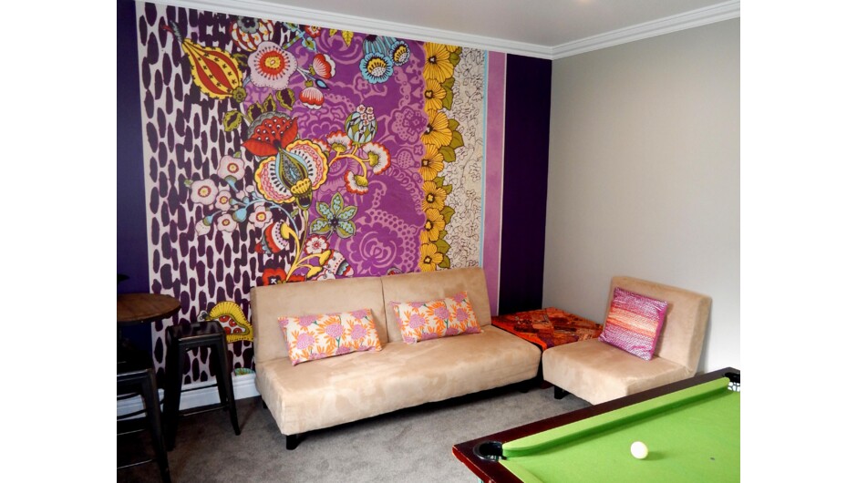 Lounge and billiard room