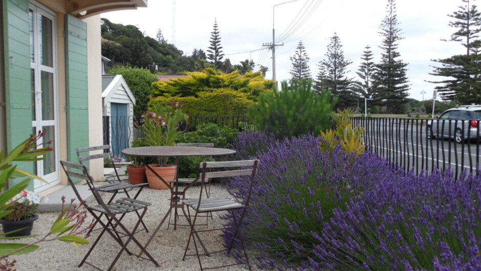 Front Terrace lavender garden
