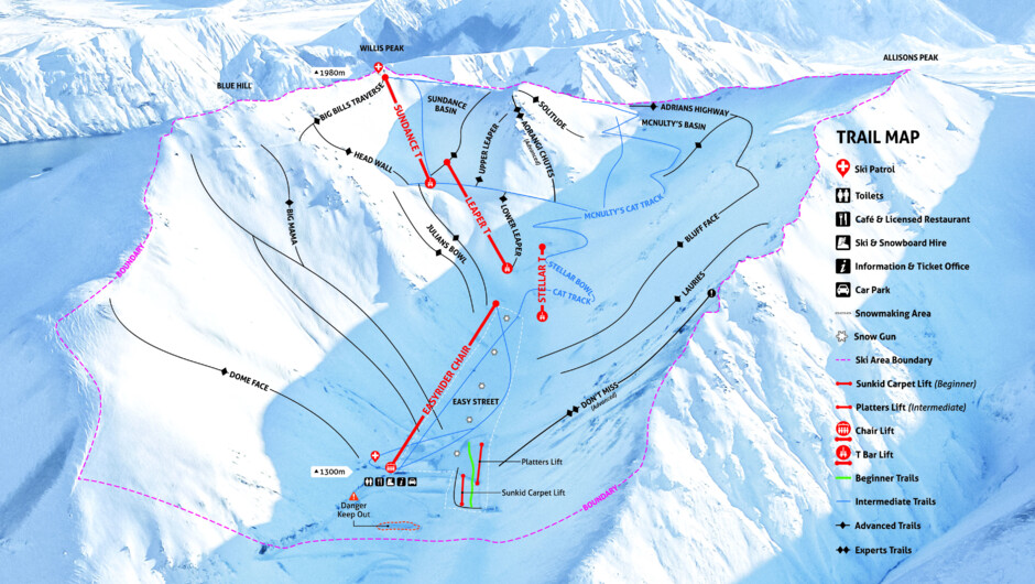 Porters Trail Map