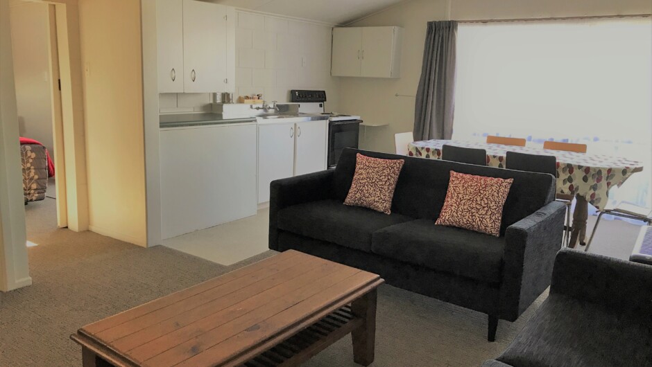 3 Bedroom unit - living space