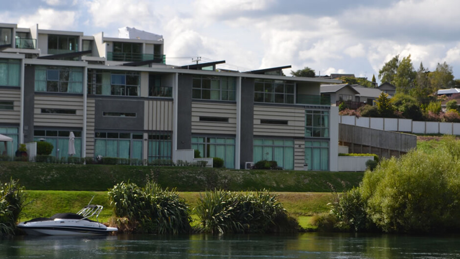 Take the kayaks for a paddle in the river; launch from the riverbank directly in front of the apartment.