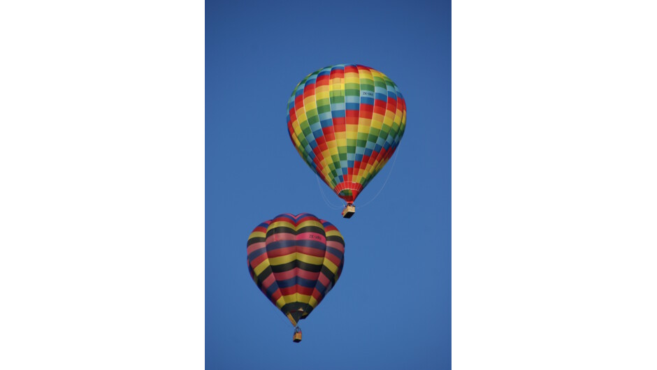 Ballooning Canterbury balloons