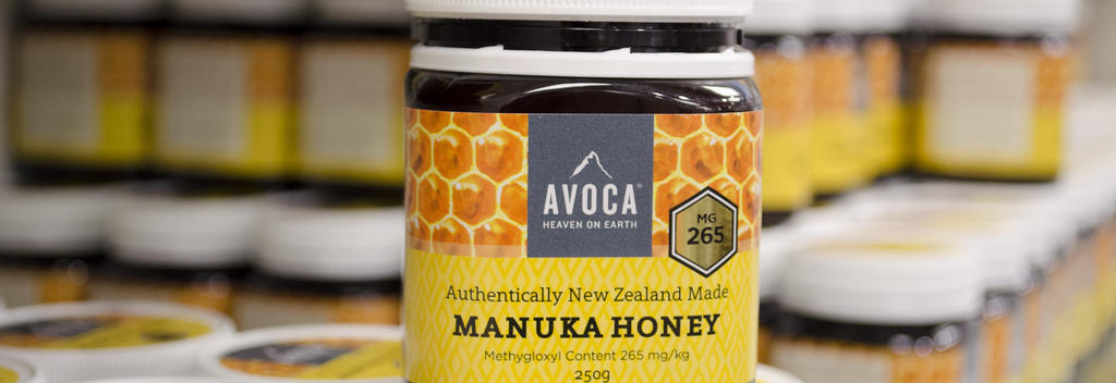 We have a full range of New Zealand honey including Manuka honey.