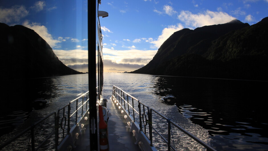 Doubtful Sound from onboard the Southern Secret