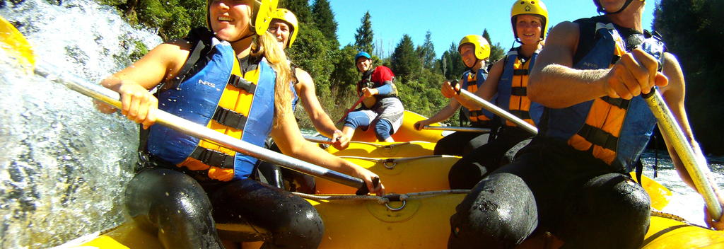 Great times rafting the grade 5 Okere River