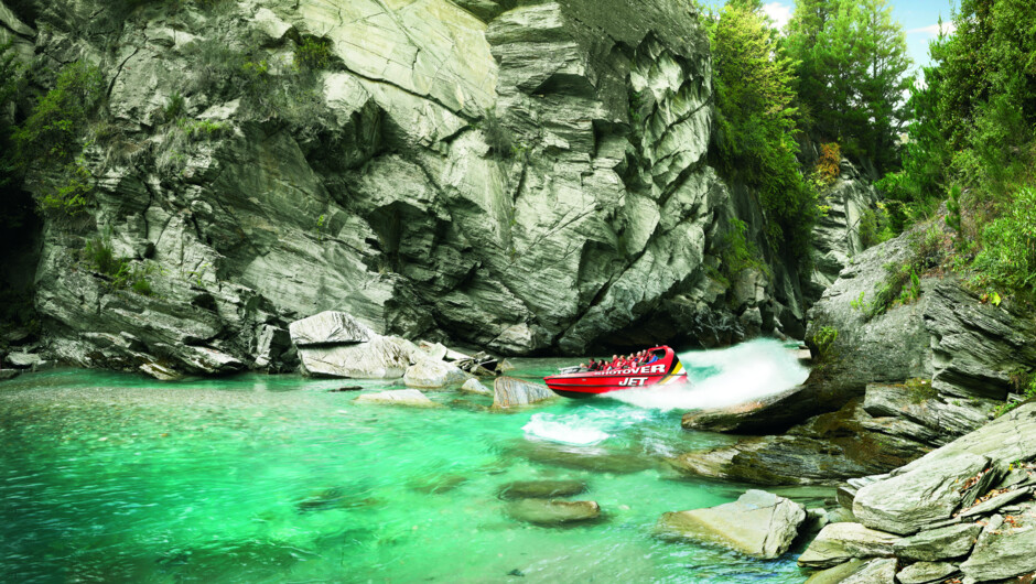 Jetboating in Queentown