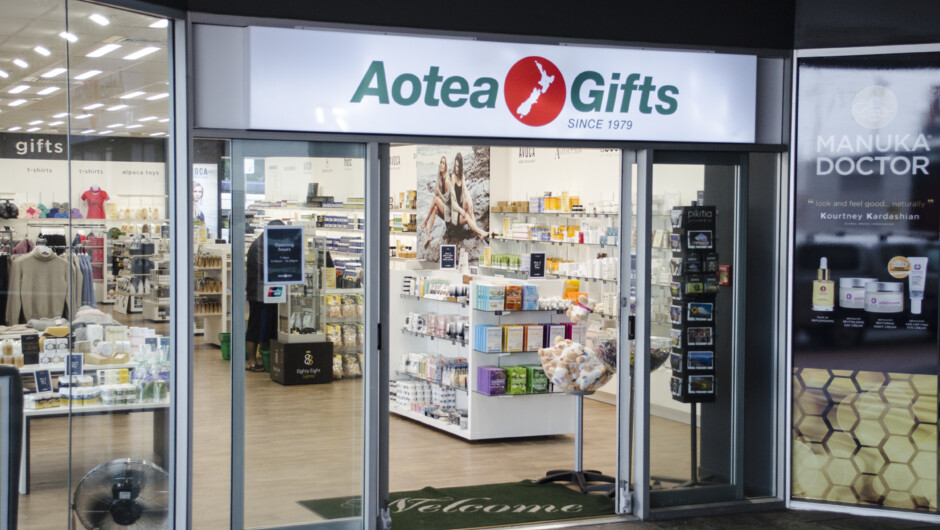 Aotea Gifts Britomart; front entrance