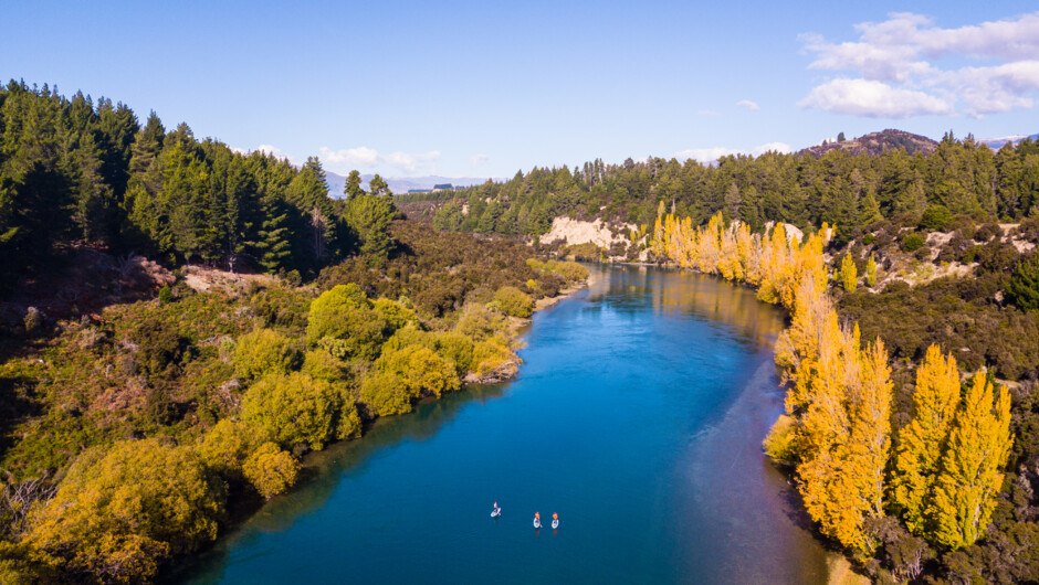 Stand Up Paddle boarding on NZ's 2nd largest river!