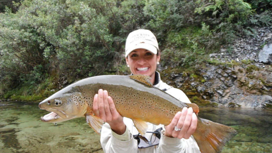Fly fishing with Peter Flintoft