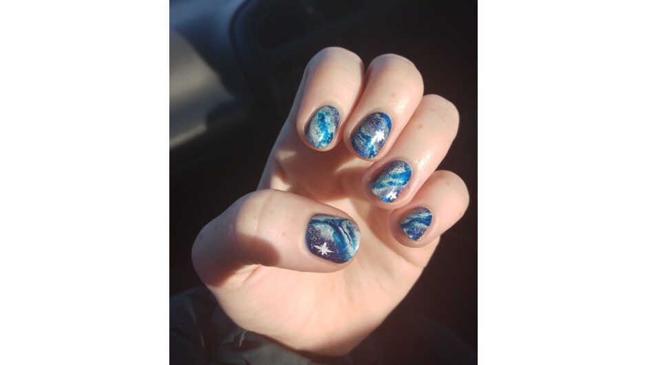 Galaxy manicure