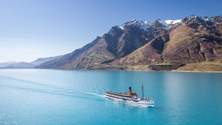 TSS Earnslaw Steamship Lake Cruises - Real Journeys