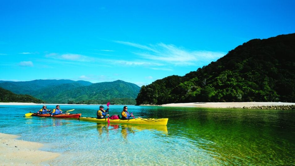 Sea kayak with Wilsons Abel Tasman