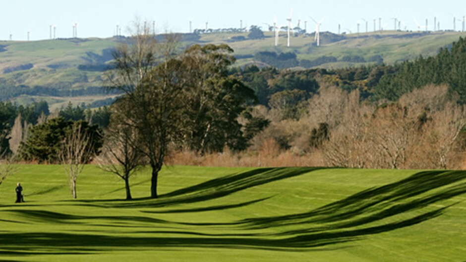 Gentle slopes, Manawatu Golf Club, Palmerston North