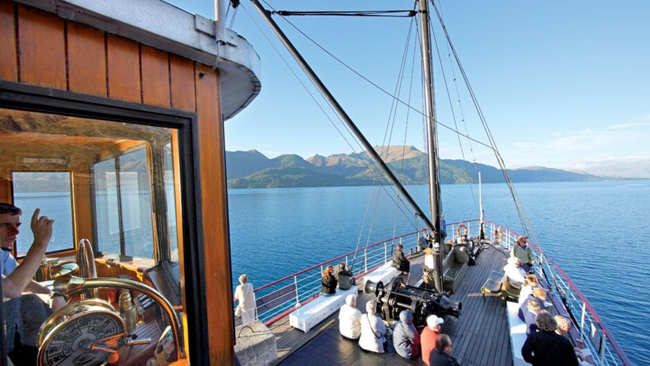 TSS Earnslaw Steamship Lake Cruises - Real Journeys