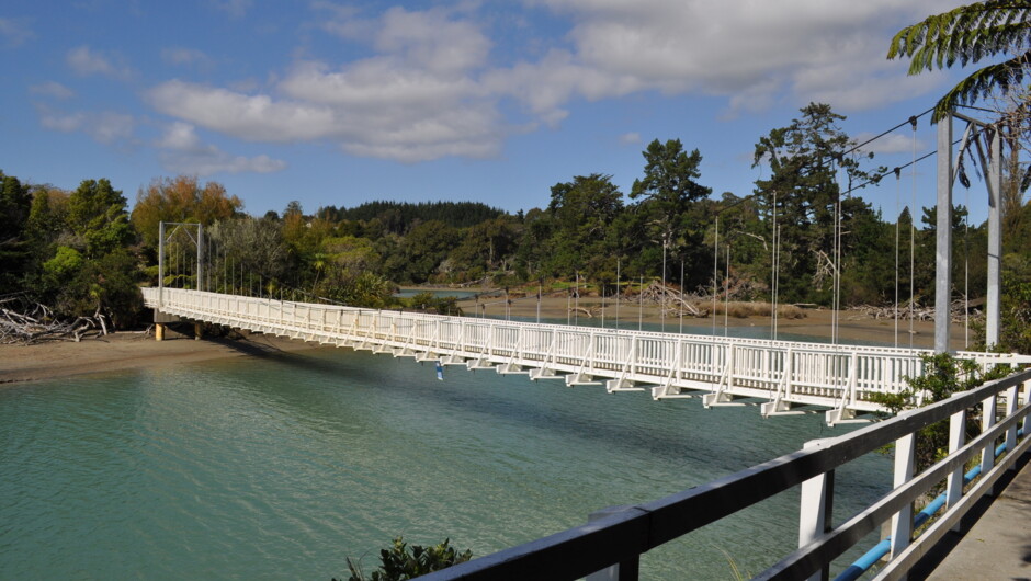 River and Walking Bridge