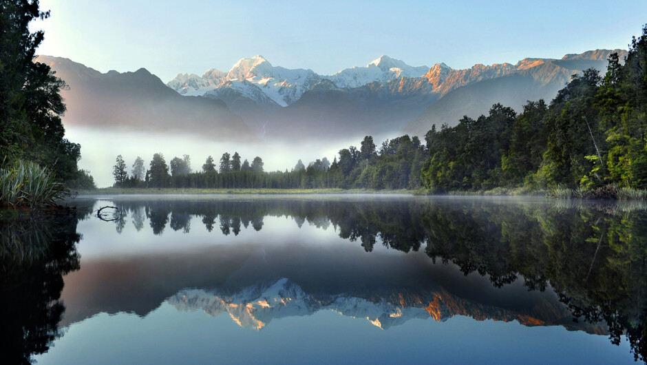 Morning reflections, West Coast