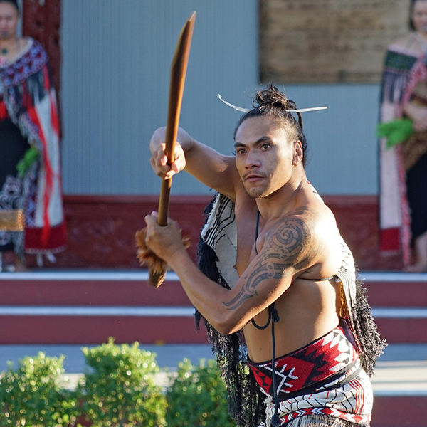 Pōwhiri at Te Puia