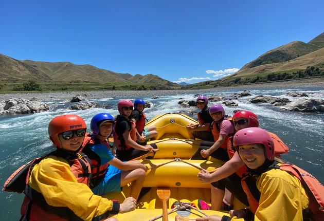 Alpines Rafting mit Almuri