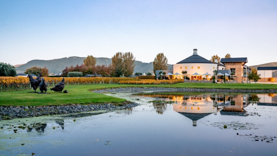 Craggy Range Winery Giants site - evening