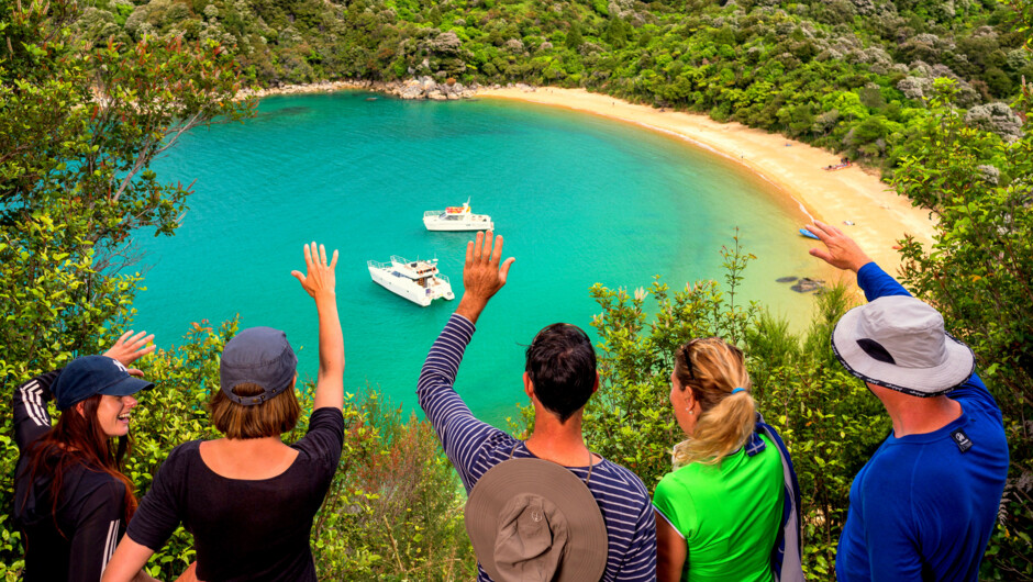 Enjoy all the Abel Tasman National Park has to offer on our guided, small group scenic boat cruise. Suitable for a variety of fitness levels.