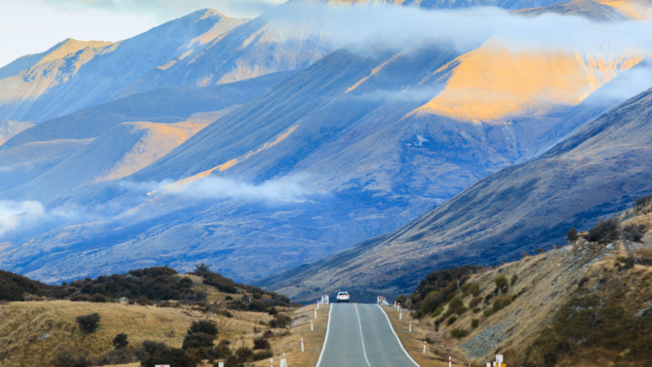 Self-drive on New Zealand's South Island.