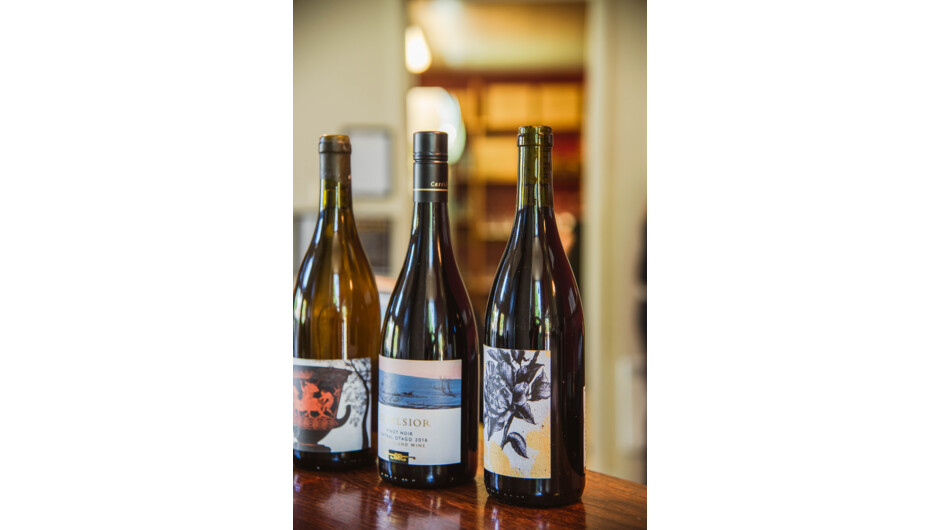 Carrick offers a range of organic wines from Bannockburn, Central Otago, including Pinot Noir, Chardonnay, Sauvignon Blanc and Riesling