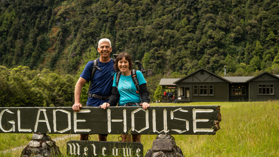 Welcome to Glade House - the first lodge on the Milford Track guided walk.