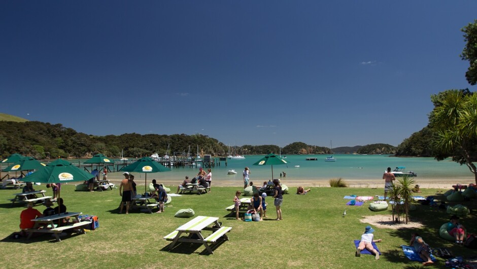 Island stop at Otehei Bay