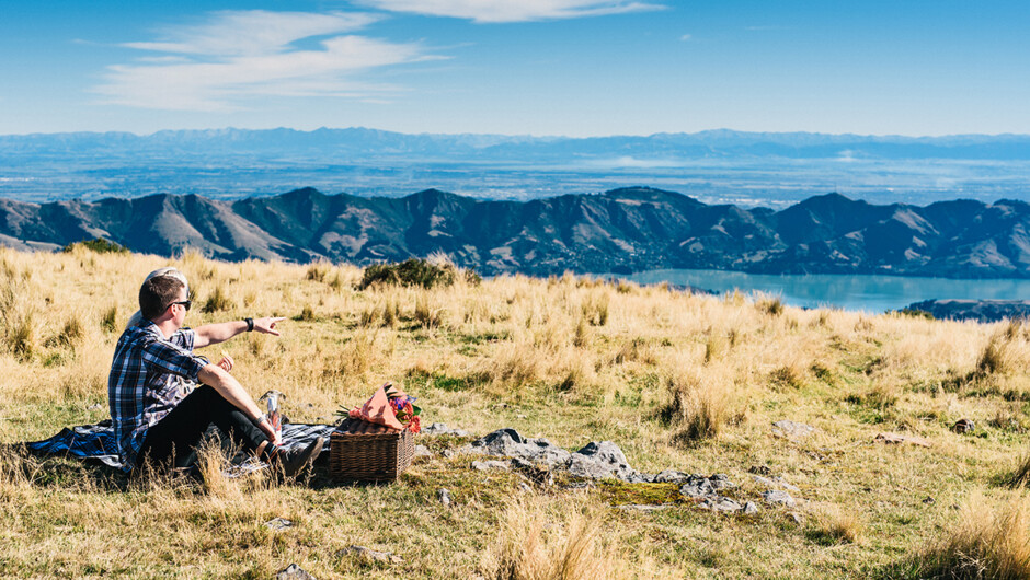 Love is in the Air to either propose or simply impress someone with a truly magical experience they will never forget. Choose a flight over Christchurch to land on the highest peak on the Banks Peninsular or into the Alpine region for a picnic.