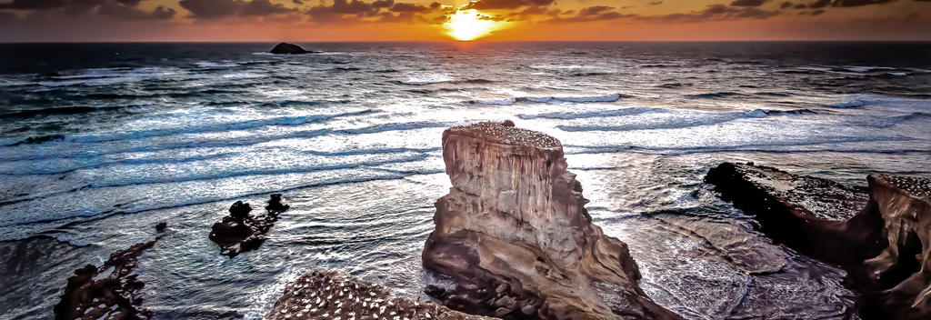 Sunset in Muriwai