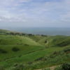 Sanft geschwungene Hügel auf der Āwhitu Peninsula