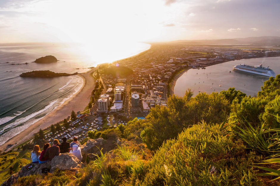 A pre-dawn hike to the top of Mount Maunganui might be just the way to start 2017 off with a bang.