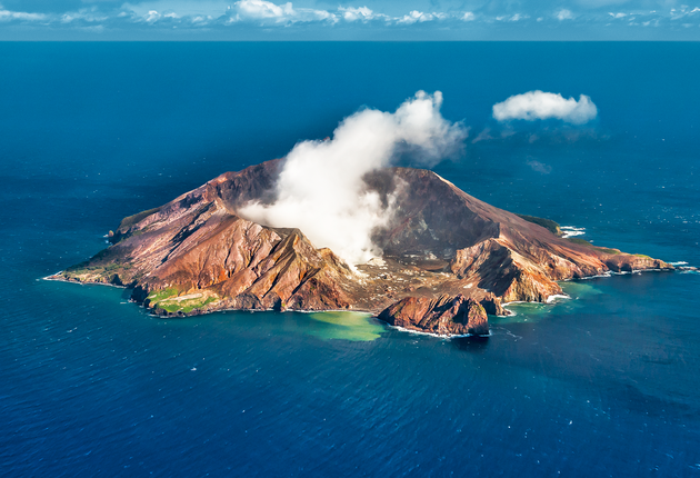 Whakaari / White Island is one of New Zealand’s most active volcanos, situated 48km off the coast of Whakatane. In December of 2019 a volcanic eruption occurred at Whakaari / White Island. While visitors cannot set foot on the Whakaari / White Island, scenic flights are still available.