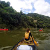 Canoeing on the Waikoeka River in Opotiki