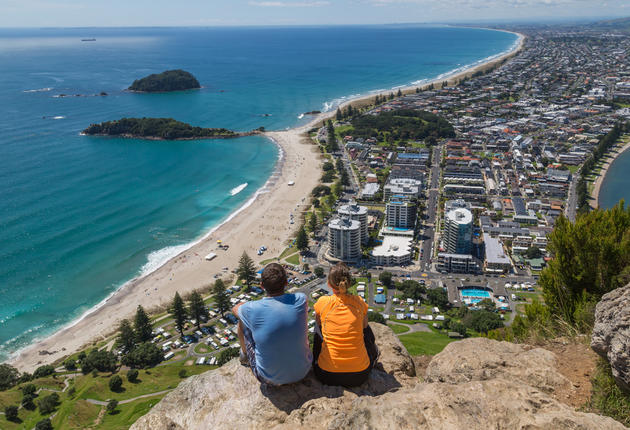 Bay of Plenty is home to spectacular beaches, geothermal wonders, and plenty of orchards