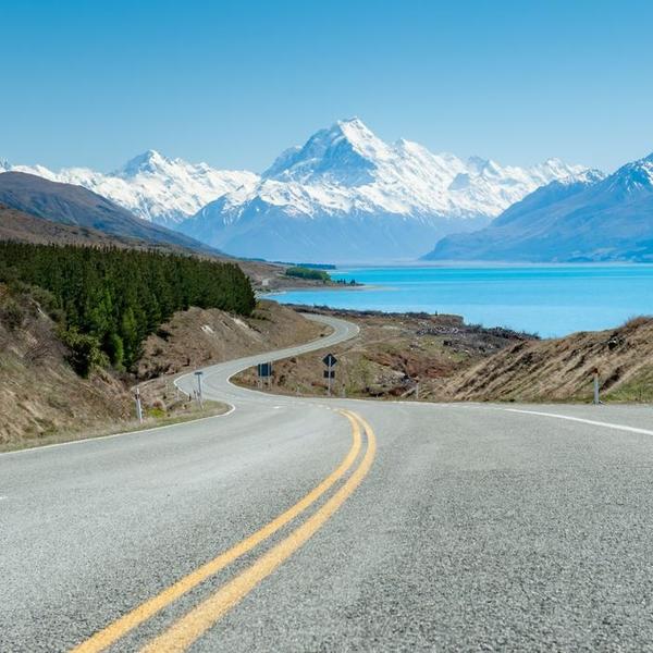 Take a drive to soak up New Zealand's stunning scenery