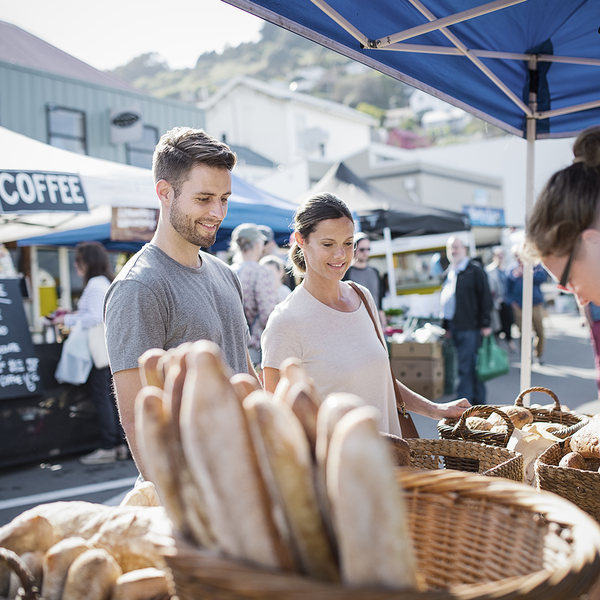 Enjoy scrumptious homemade goodies at Lyttelton Farmers' Market, open every Saturday 10am - 1pm.