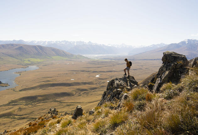 Ashburton is a large town that serves the surrounding farming district. It sits between two major rivers, so fly fishing is the local obsession.