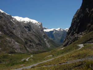 Dramatic landscapes are your constant companions on The Milford Road.