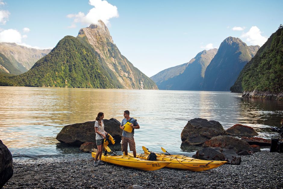 Bask in the scale of dramatic fiords, spectacular waterfalls and towering peaks in Milford Sound. Take a boat ride, scenic flight, kayak or hike!