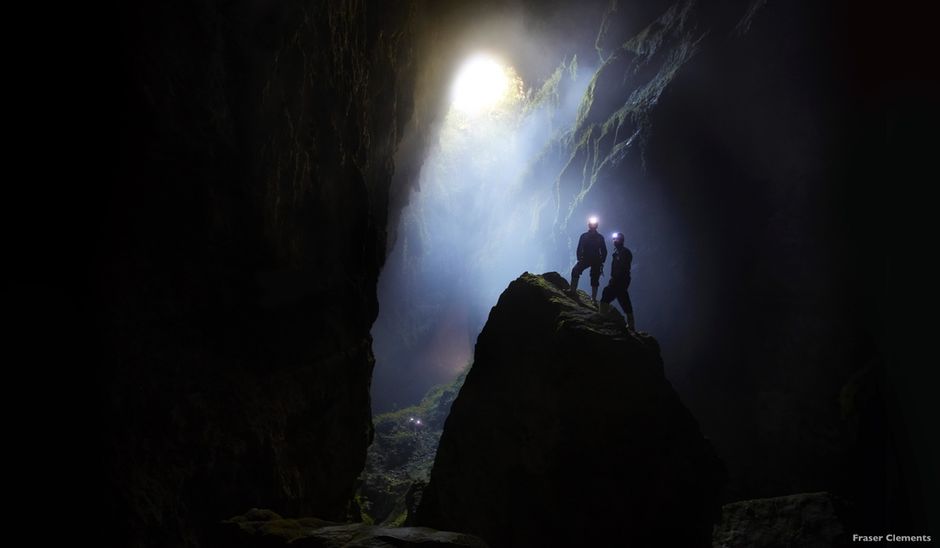 Halten Sie in den faszinierenden Waitomo Caves nach Kobolden Ausschau.