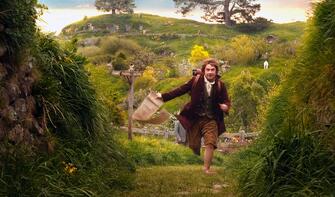 Bilbo Baggins at Hobbiton