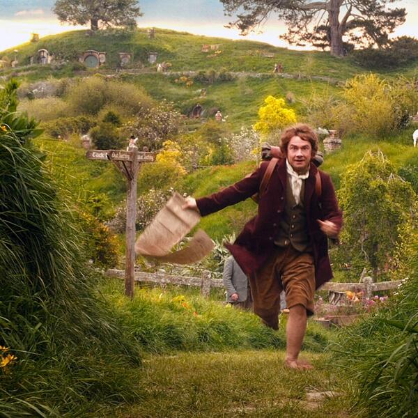 Bilbo Baggins deja Hobbiton