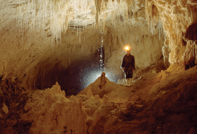 Wenn es ums Caving geht, denkt man meistens zuerst an Waitomo. Es gibt jedoch überall im Land viele beeindruckende Höhlen zu entdecken.